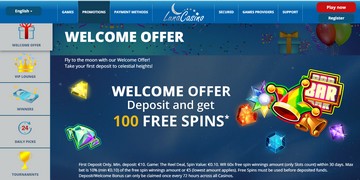 Luna Online Casino willkommensbonus